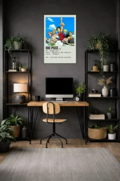 One Piece Metal Poster wall art in Pakistan