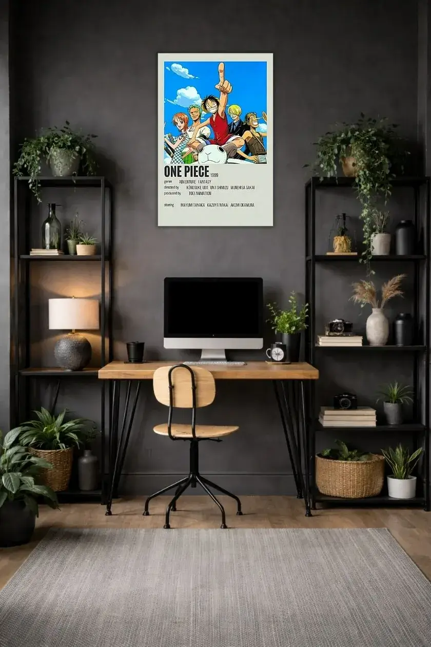 One Piece Metal Poster wall art in Pakistan