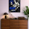 Overthinking Metal Poster wall art in Pakistan