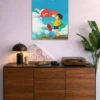 Ponyo metal poster wall art in Pakistan