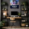 Raazi Metal Poster wall art in Pakistan