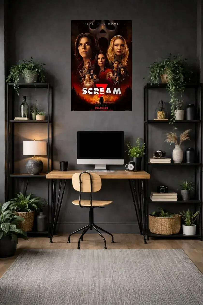 Scream 7 Metal Poster wall art in Pakistan
