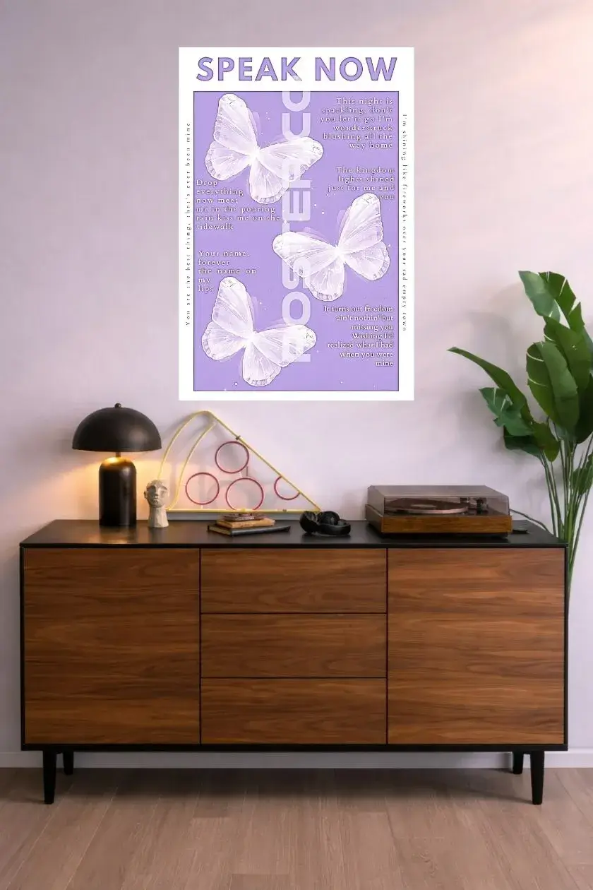 Speak Now Metal Poster wall art in Pakistan