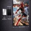Spider Man metal poster wall art in Pakistan