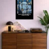 Starry sky metal poster wall art in Pakistan