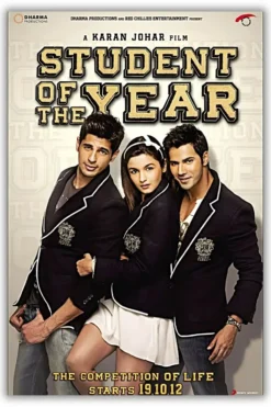 Student Of The Year metal poster wall art in Pakistan