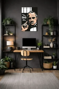 The God Father metal poster wall art in Pakistan