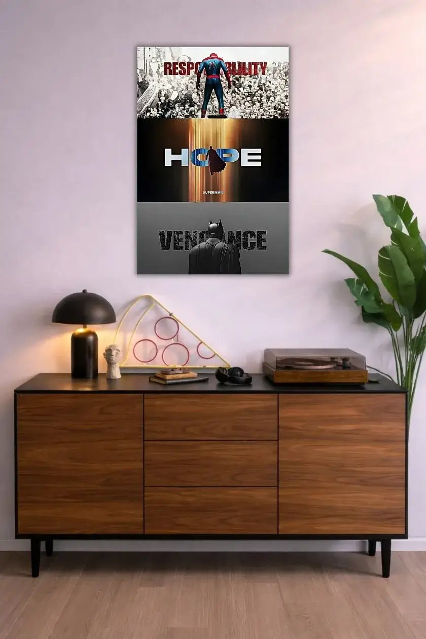 The Trinity of Ideals metal poster wall art in Pakistan