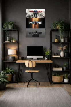The Trinity of Ideals metal poster wall art in Pakistan