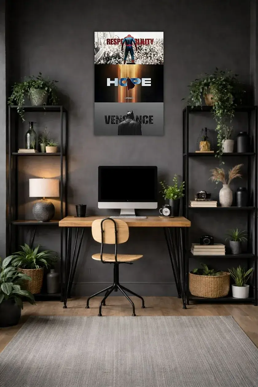 The Trinity of Ideals metal poster wall art in Pakistan