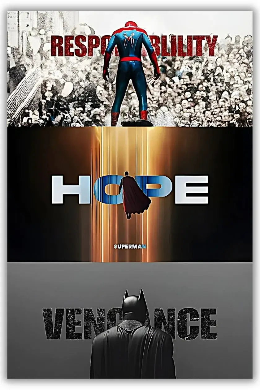 The Trinity of Ideals metal poster wall art in Pakistan
