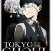 Tokyo Ghoul metal poster wall art in Pakistan