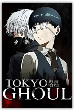 Tokyo Ghoul metal poster wall art in Pakistan