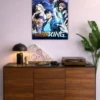 Tomb rider king metal poster wall art in Pakistan