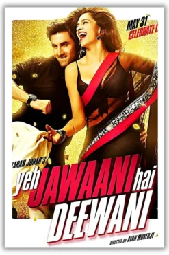 Yeh Jawani Hai Deewani Metal Poster wall art in Pakistan