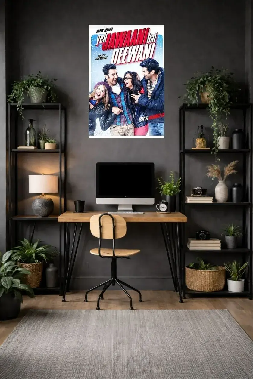 Yeh Jawani Hai Deewani Metal Poster wall art in Pakistan