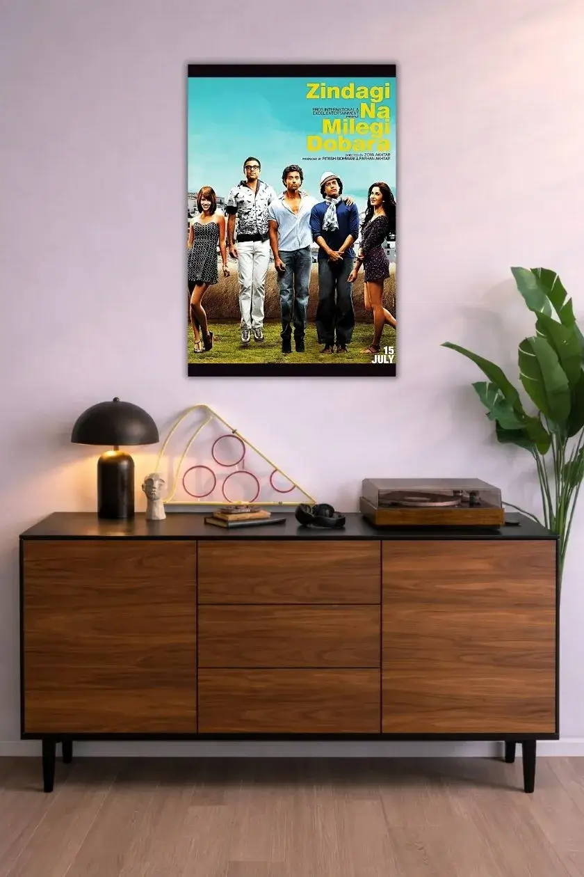 Zindagi Na Milegi Dobara Metal Poster wall art in Pakistan