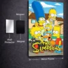 The Simpson Metal Poster wall art in Pakistan