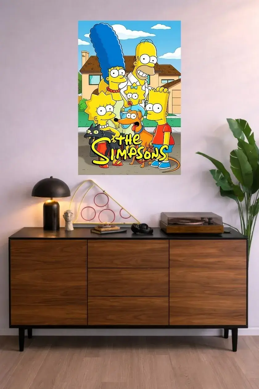 The Simpson Metal Poster wall art in Pakistan