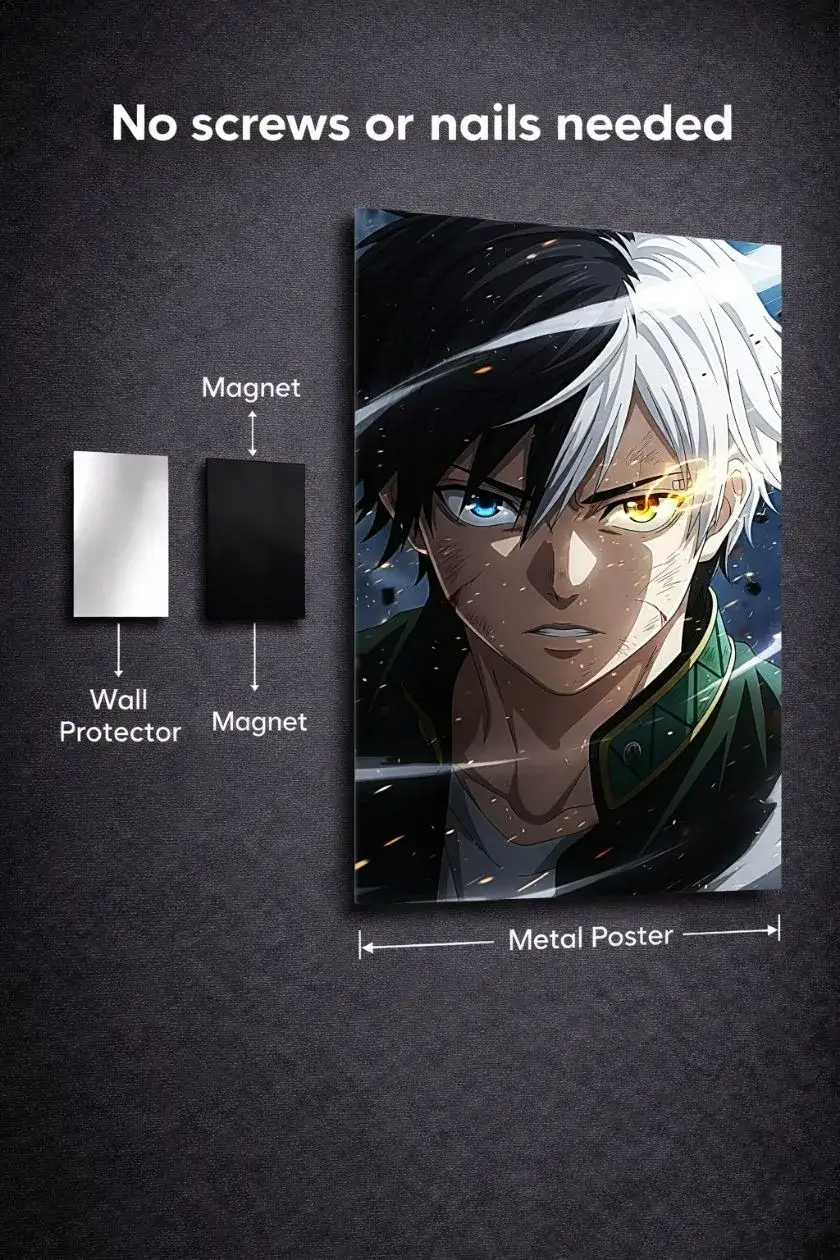Wind Breaker: Haruka Sakura Metal Poster wall art in Pakistan