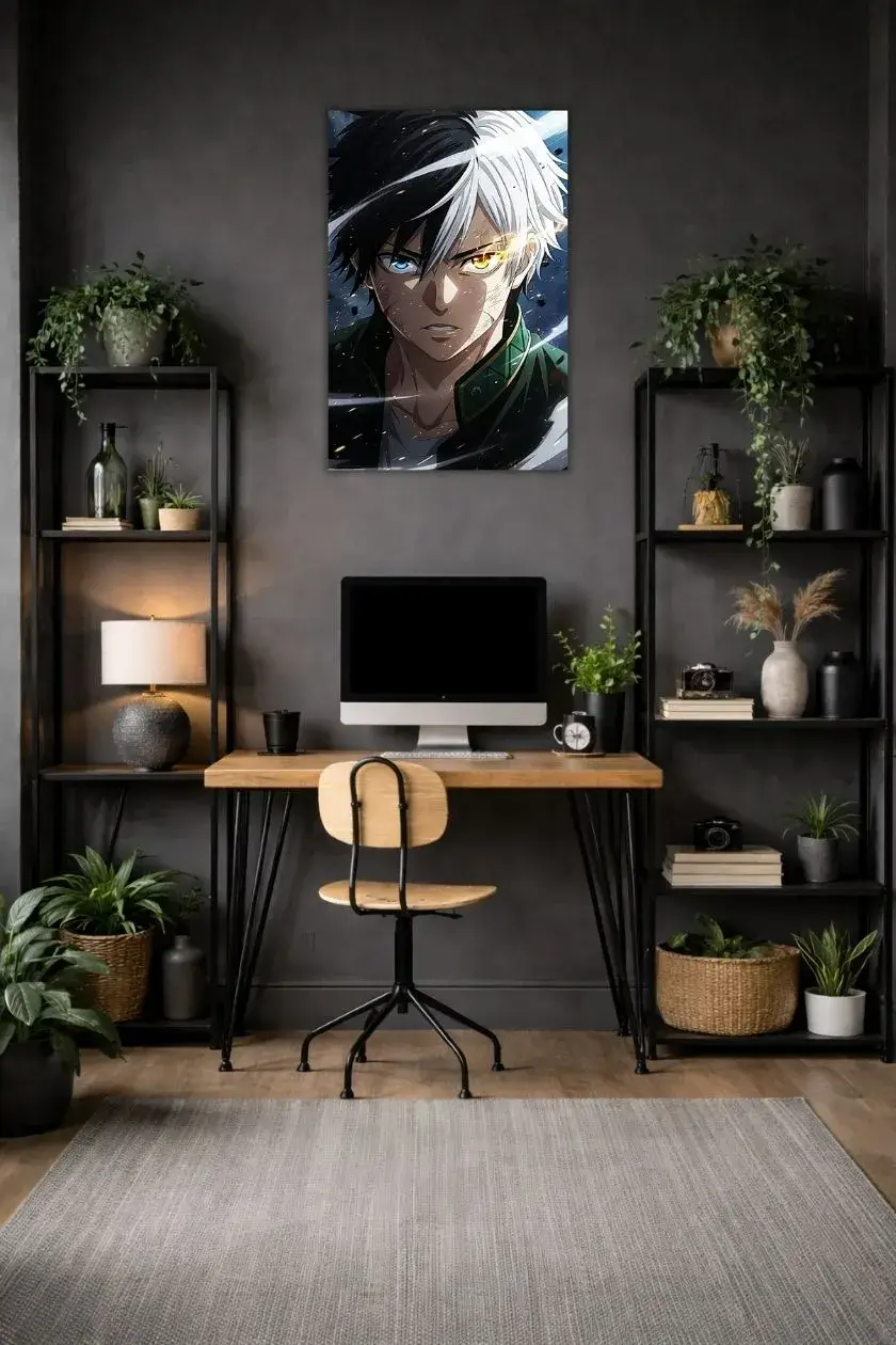 Wind Breaker: Haruka Sakura Metal Poster wall art in Pakistan