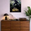 Black Panther Metal Poster wall art in Pakistan