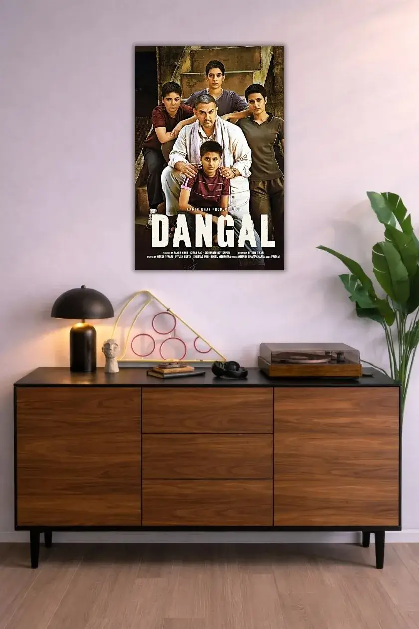Dangal Metal Poster wall art in Pakistan