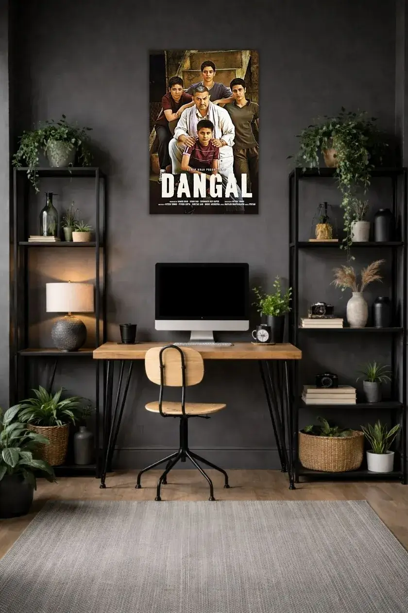 Dangal Metal Poster wall art in Pakistan