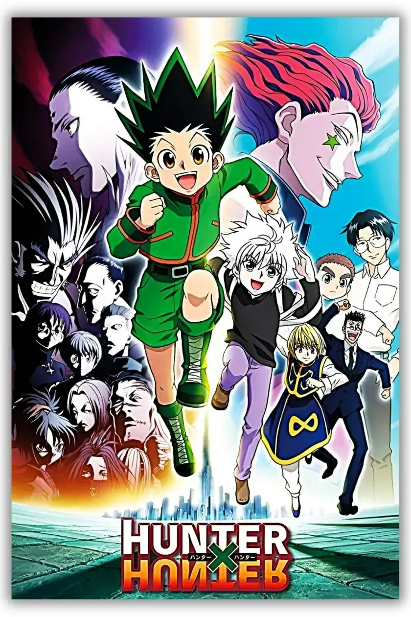 Hunter X Hunter Metal Poster wall art in Pakistan