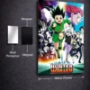 Hunter X Hunter Metal Poster wall art in Pakistan