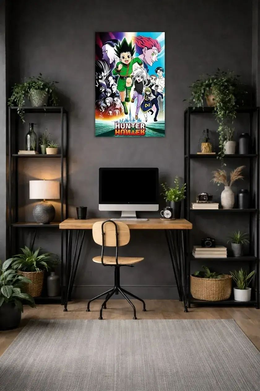 Hunter X Hunter Metal Poster wall art in Pakistan