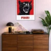 I Said Im Fine Metal Poster wall art in Pakistan