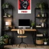 I Said Im Fine Metal Poster wall art in Pakistan