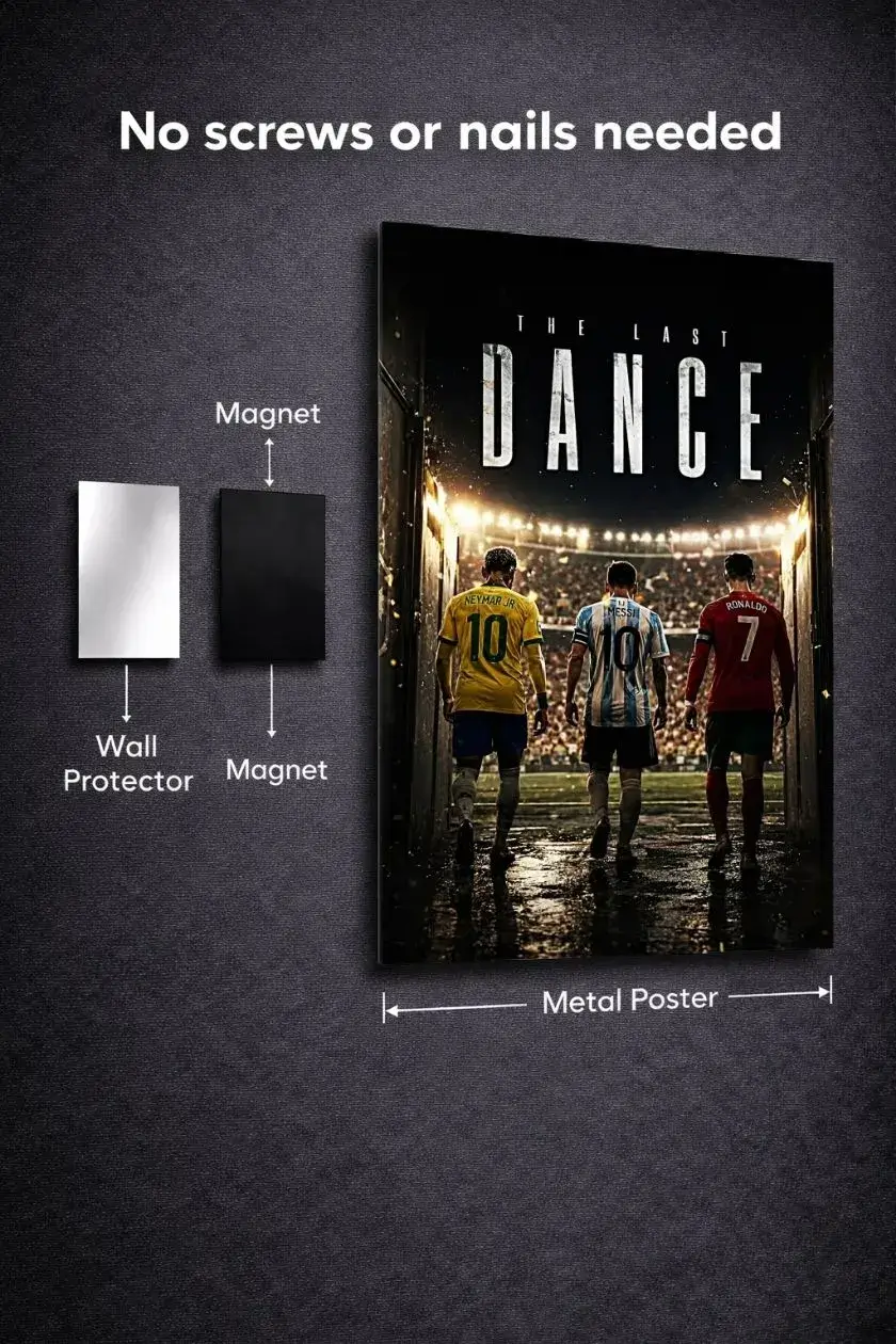 Last Dance Metal Poster wall art in Pakistan