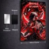 Madara Uchiha Metal Poster wall art in Pakistan