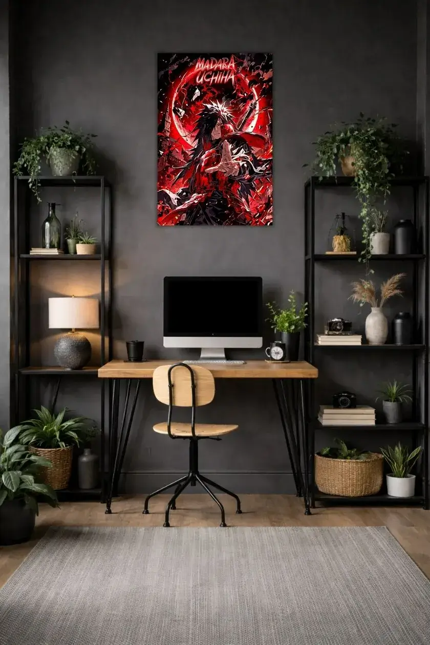 Madara Uchiha Metal Poster wall art in Pakistan
