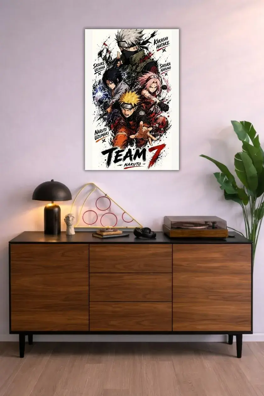 Team 7 Metal Poster wall art in Pakistan