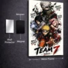 Team 7 Metal Poster wall art in Pakistan