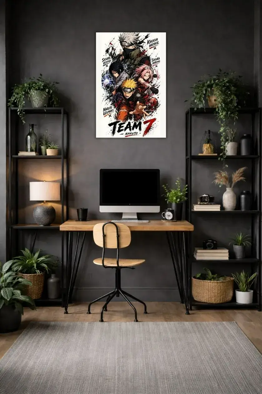 Team 7 Metal Poster wall art in Pakistan