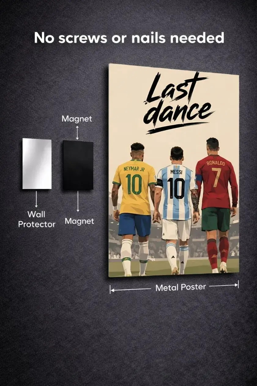 Last Dance Metal Poster wall art in Pakistan