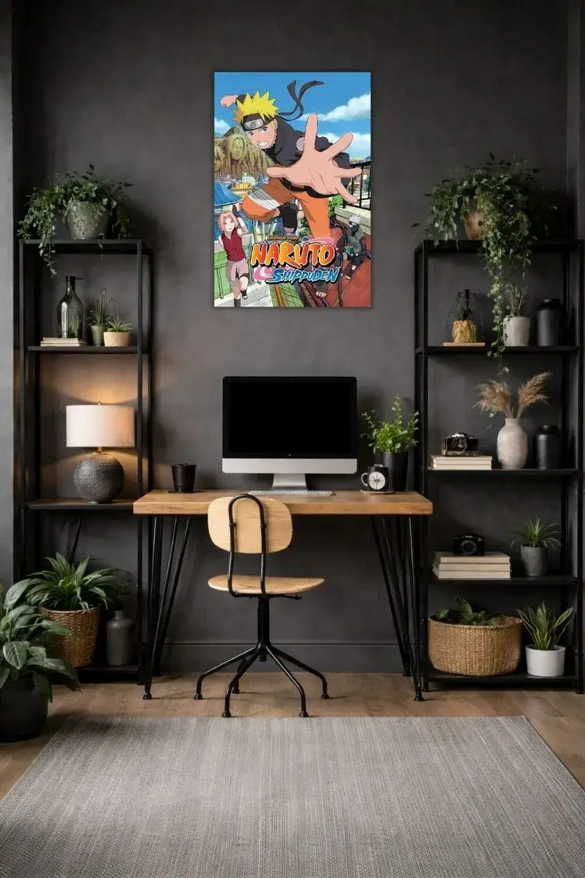 Naruto Metal Poster wall art in Pakistan