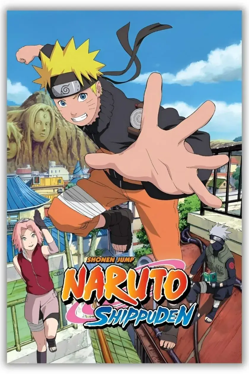 Naruto Metal Poster wall art in Pakistan