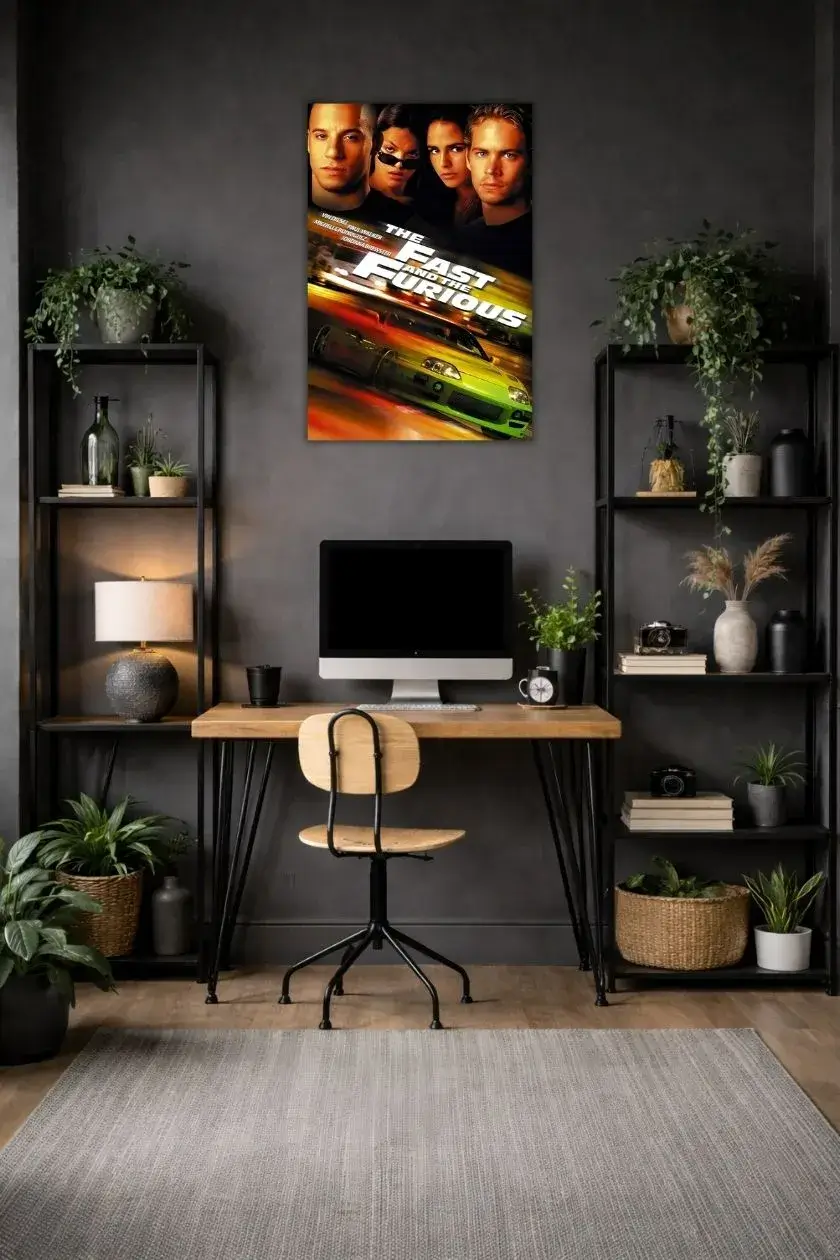 The Fast & the Furious Metal Poster wall art in Pakistan