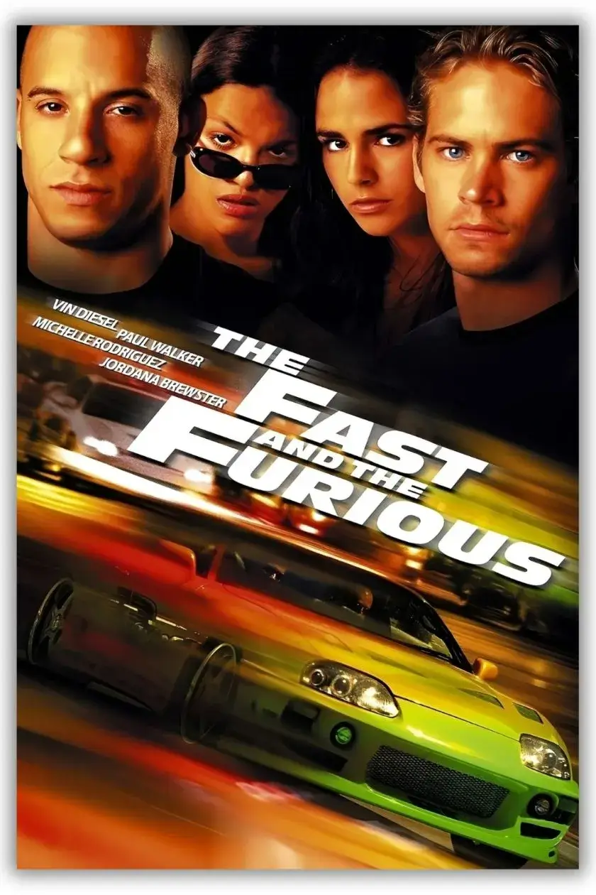 The Fast & the Furious Metal Poster wall art in Pakistan